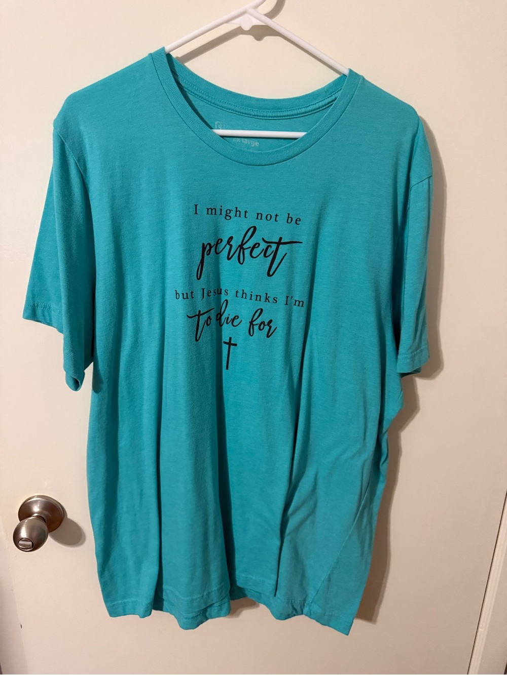 Original Penguin Teal Graphic Short Sleeve Tee